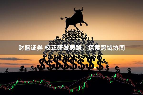 财盛证券 校正研发思路，探索跨域协同